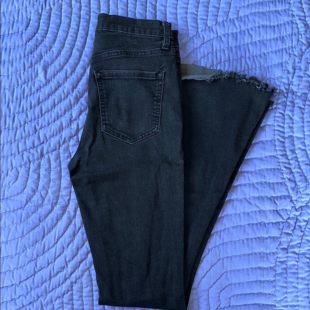 Sneak Peek Black Flare Jeans